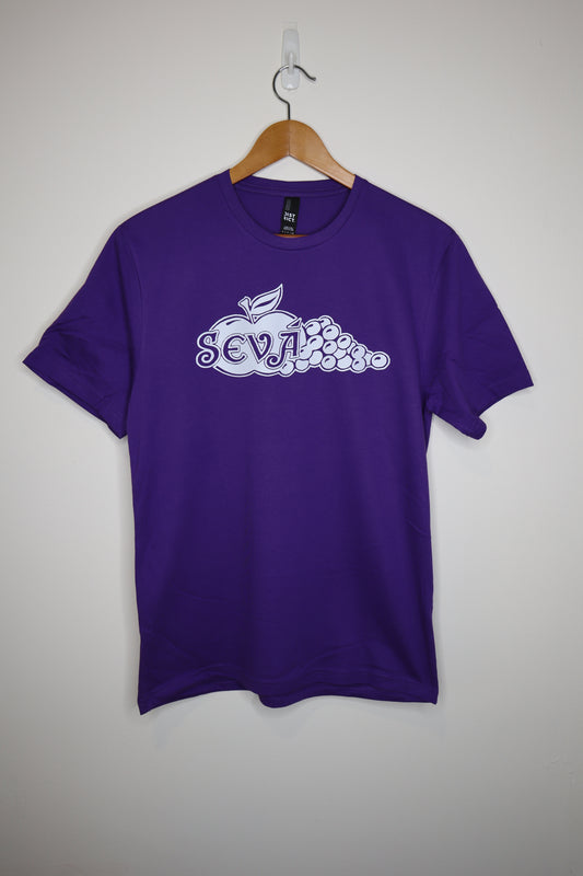 1970s Logo T-Shirt: Purple
