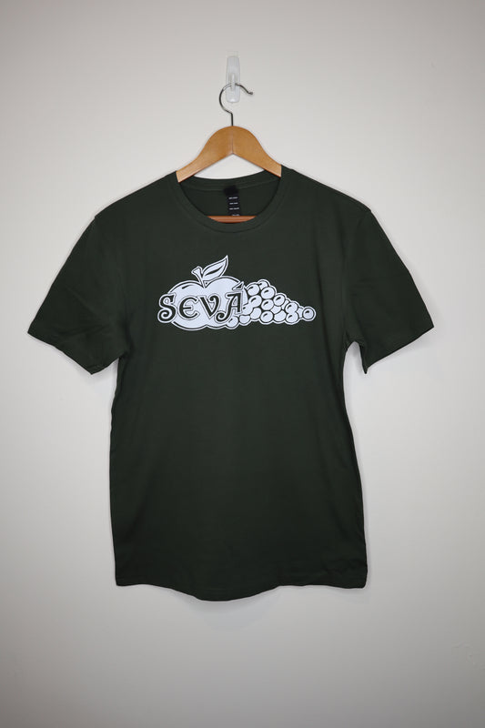 1970s Logo T-Shirt: Thyme Green